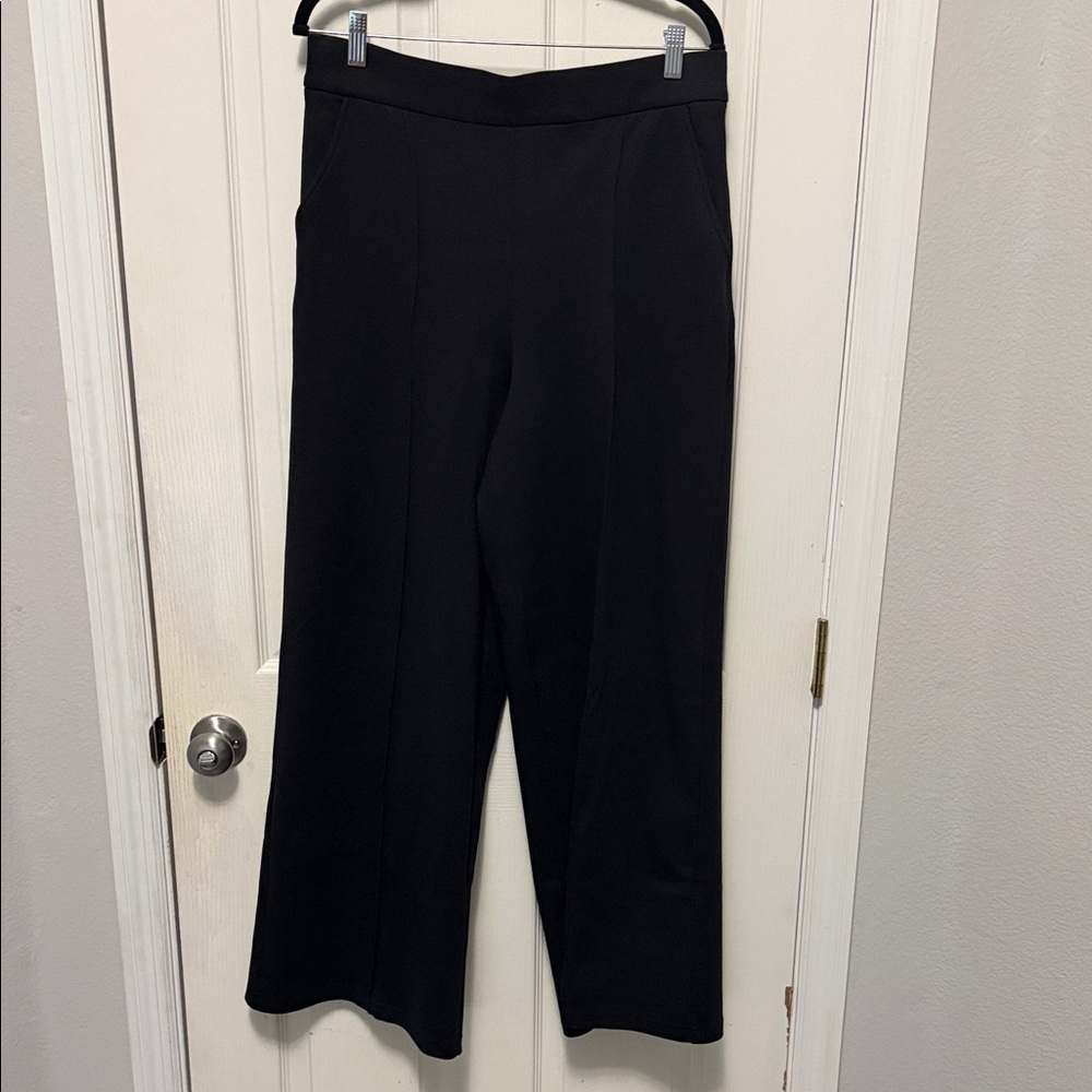 Lee Black Wide-Leg Women's Dress Pants